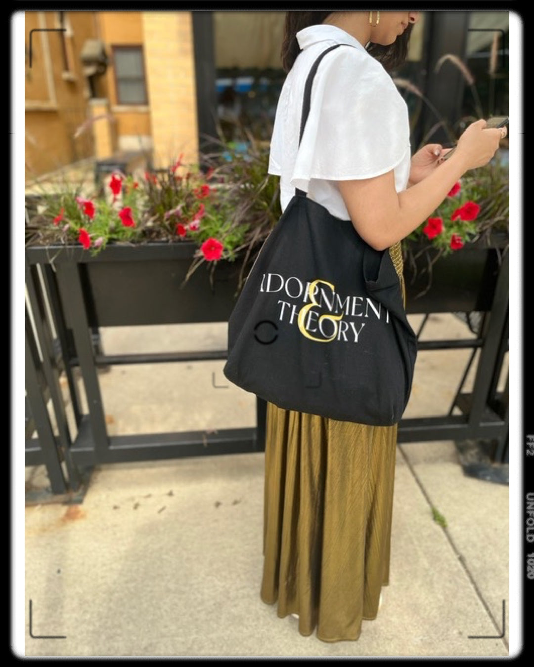 Adornment and Theory Tote Bags