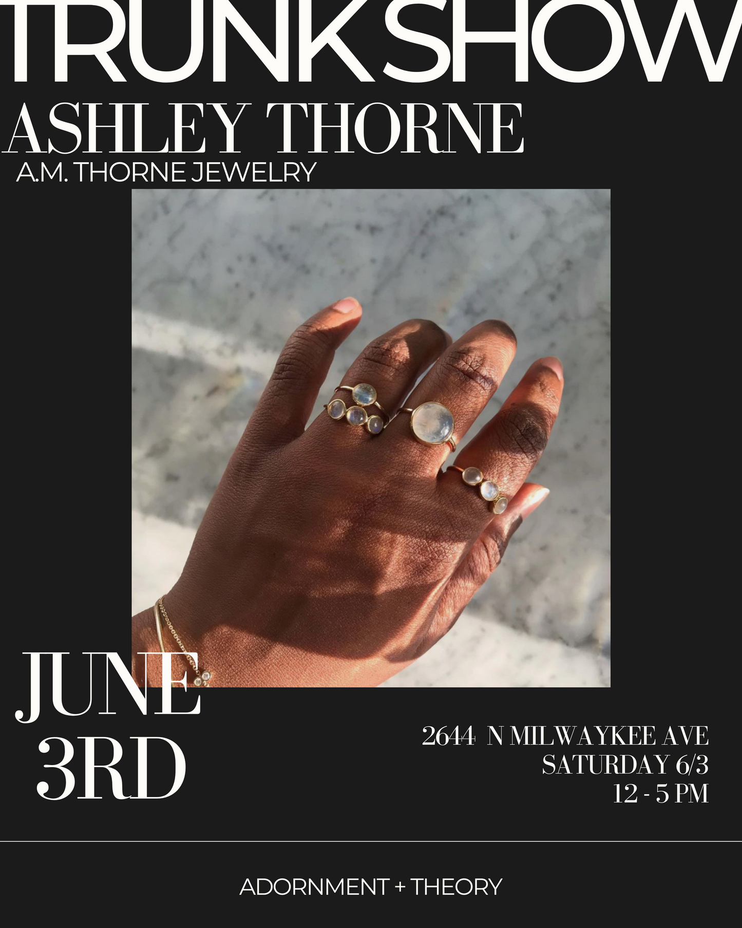Trunk Show with A.M. Thorne