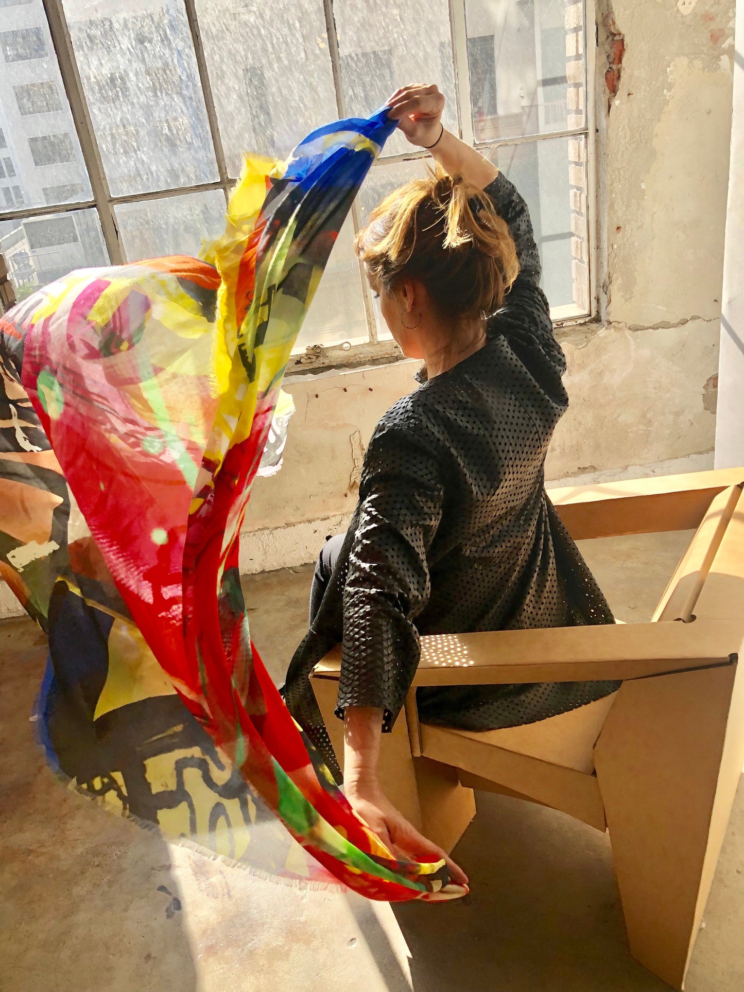 Five for Friday: Artist and Scarf Queen Isabelle Gougenheim