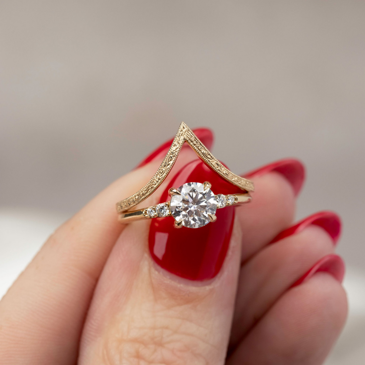 Diamond solitaire Set