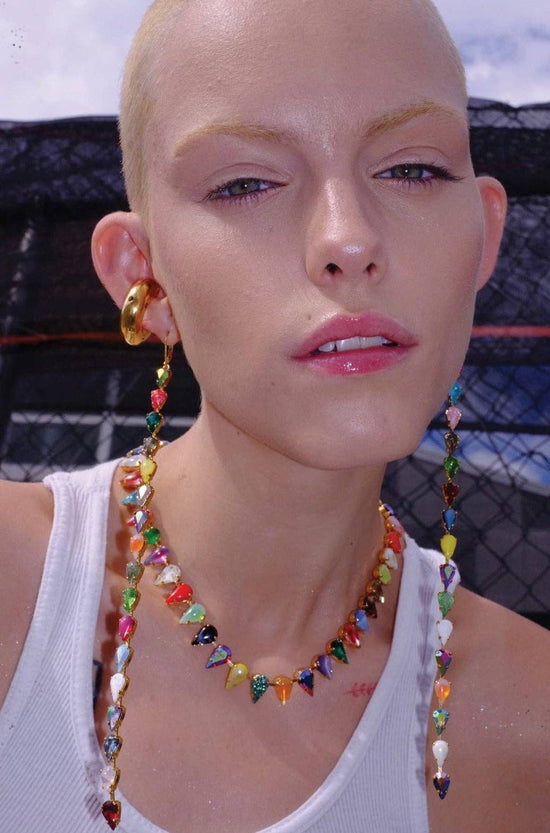 Layering Choker in Aurora Fang