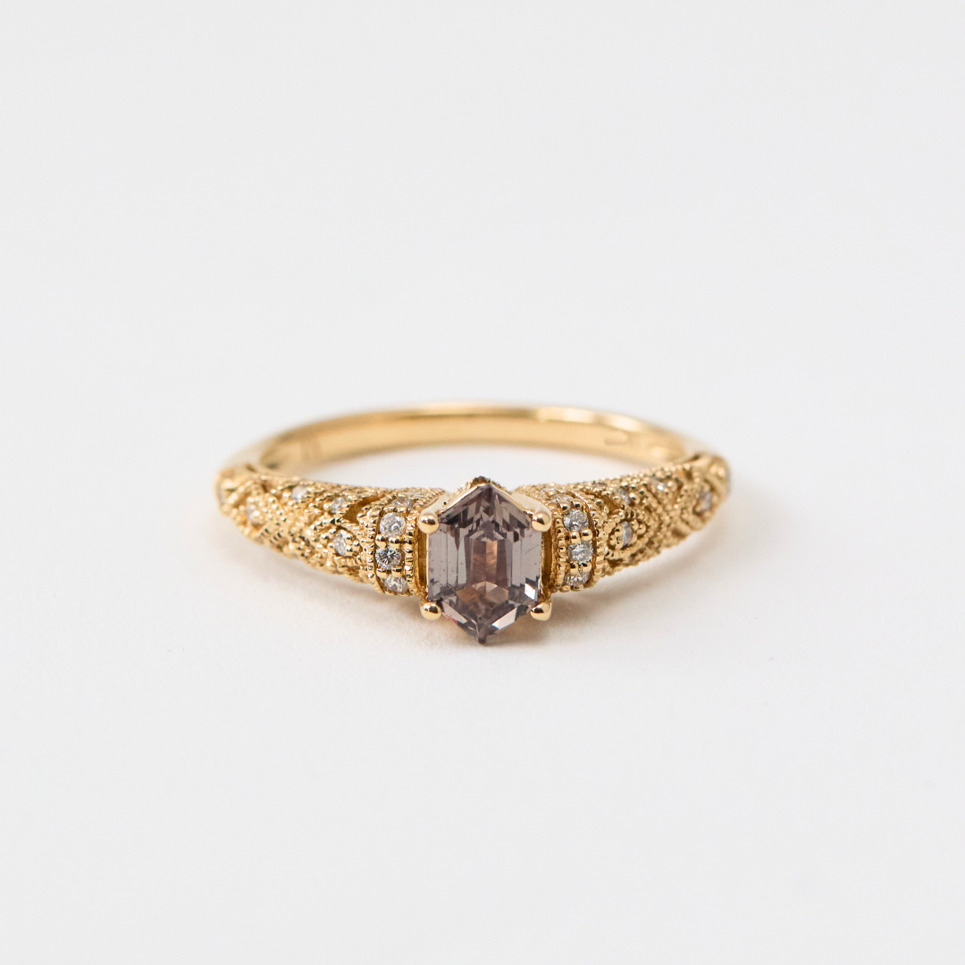 Hexagon Josephine Ring