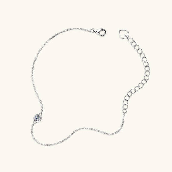 Solitaire Moissanite Bracelet