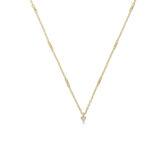 Vermeil Floating  Chain Necklace