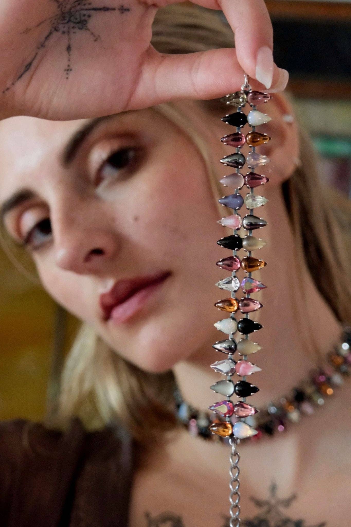 Double Mini Fang Bracelet in Punk Rocks