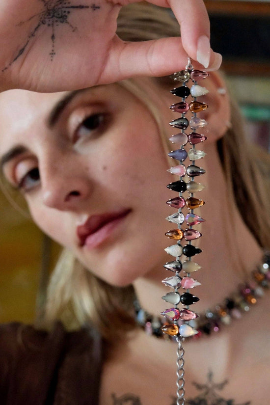 Double Mini Fang Bracelet in Punk Rocks