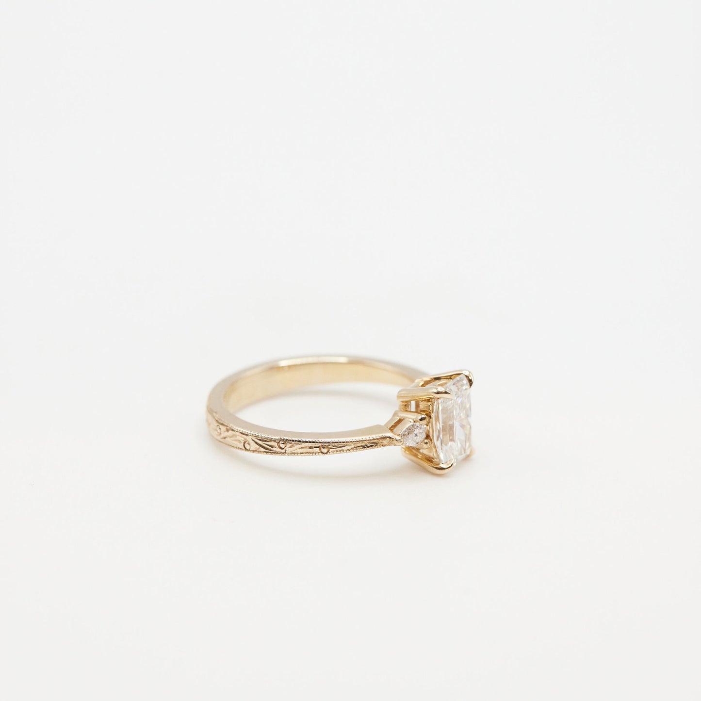 Load image into Gallery viewer, Radiant Diamond Anastasia Ring
