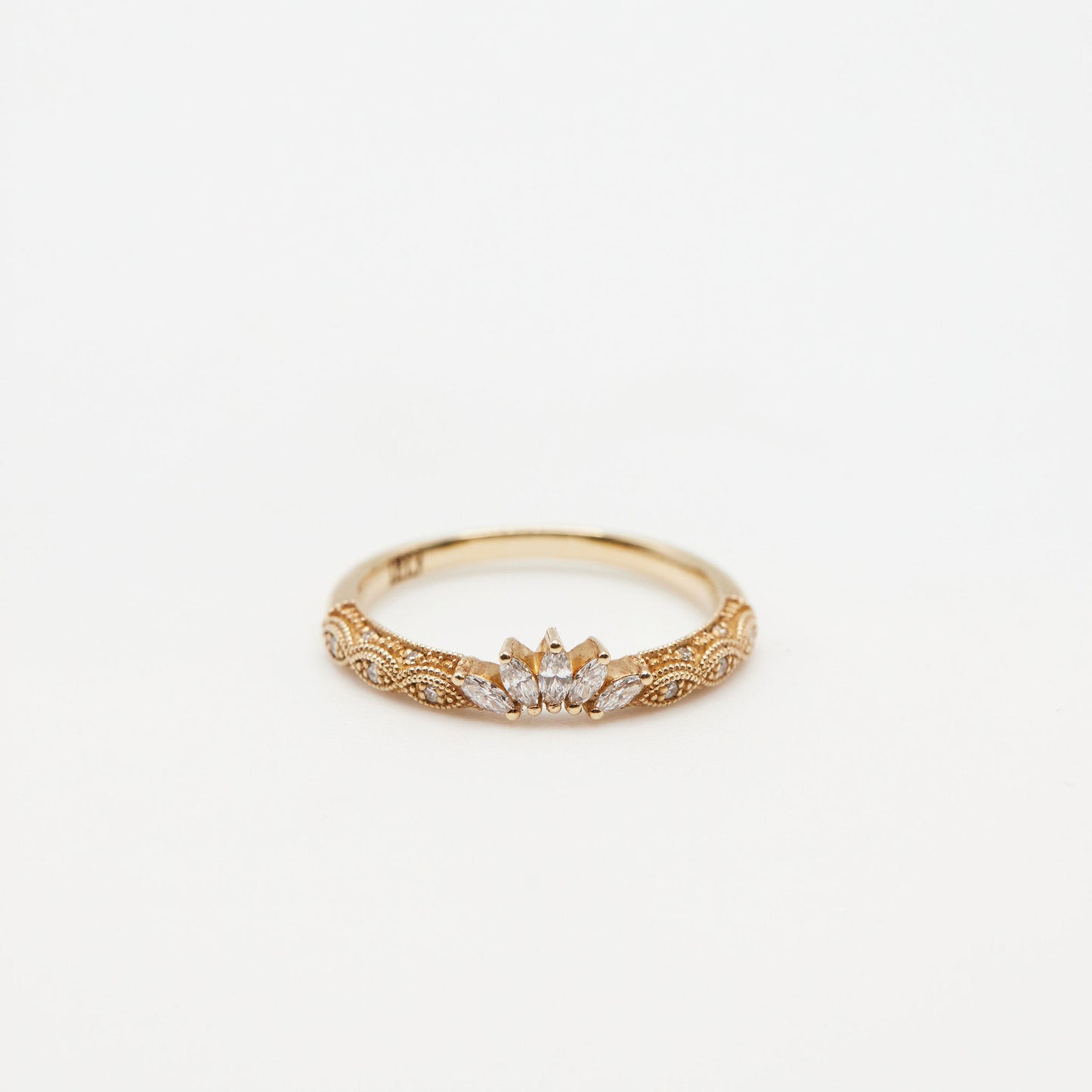 Tiara band on white background