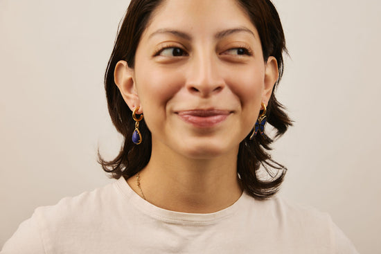 Load image into Gallery viewer, Rethus Periander Butterfly Earrings
