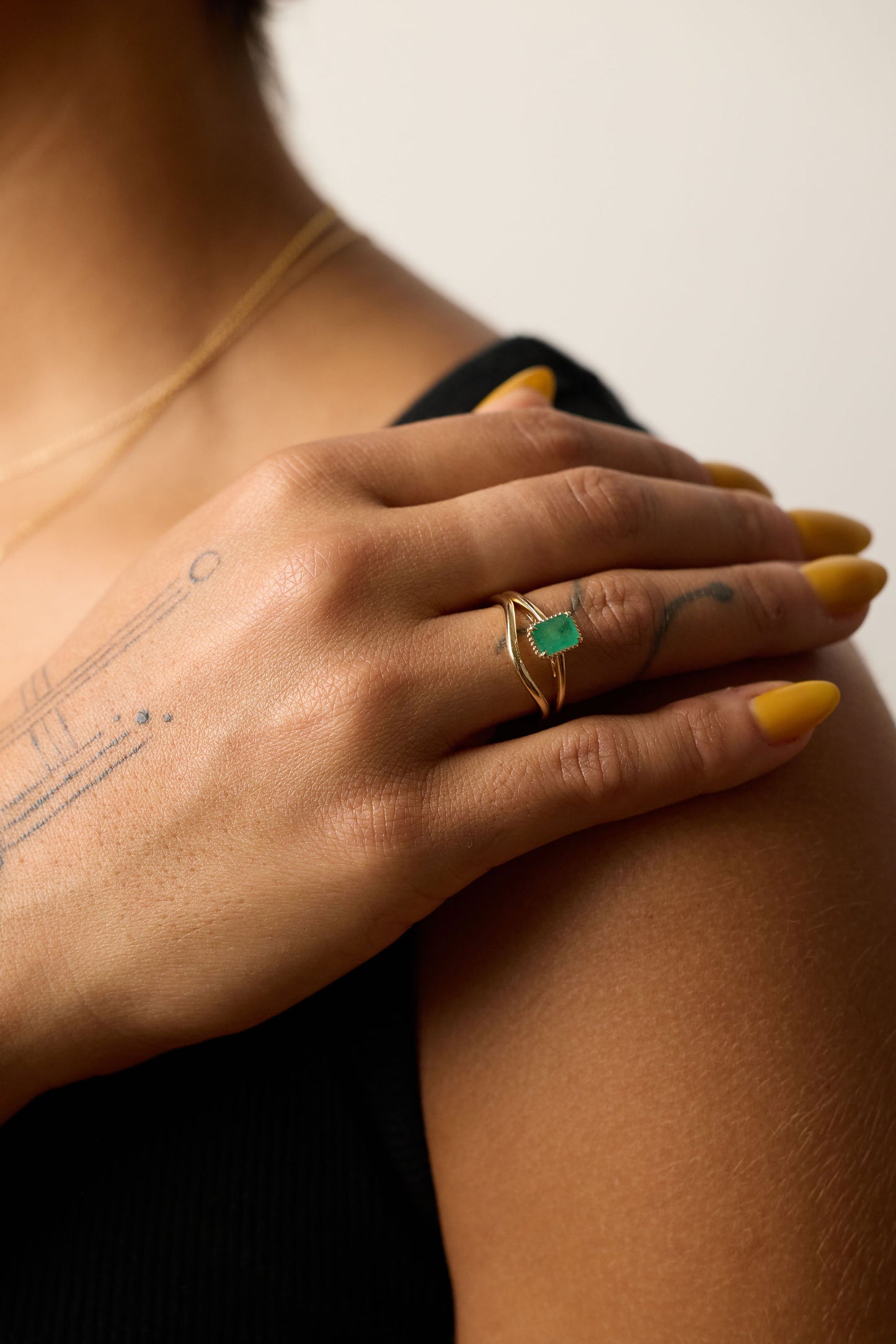 Gold Contour Band