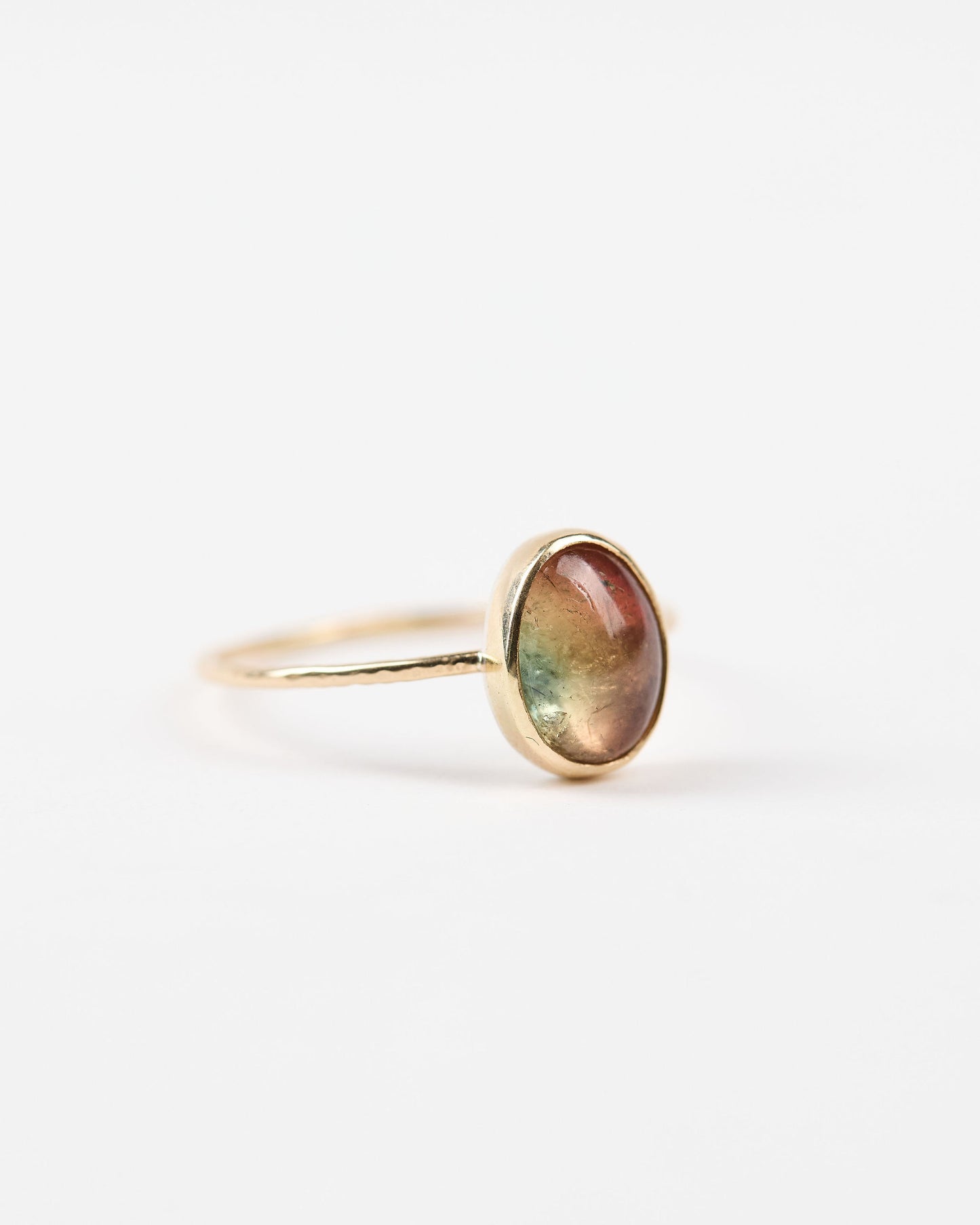 Watermelon Tourmaline Ring