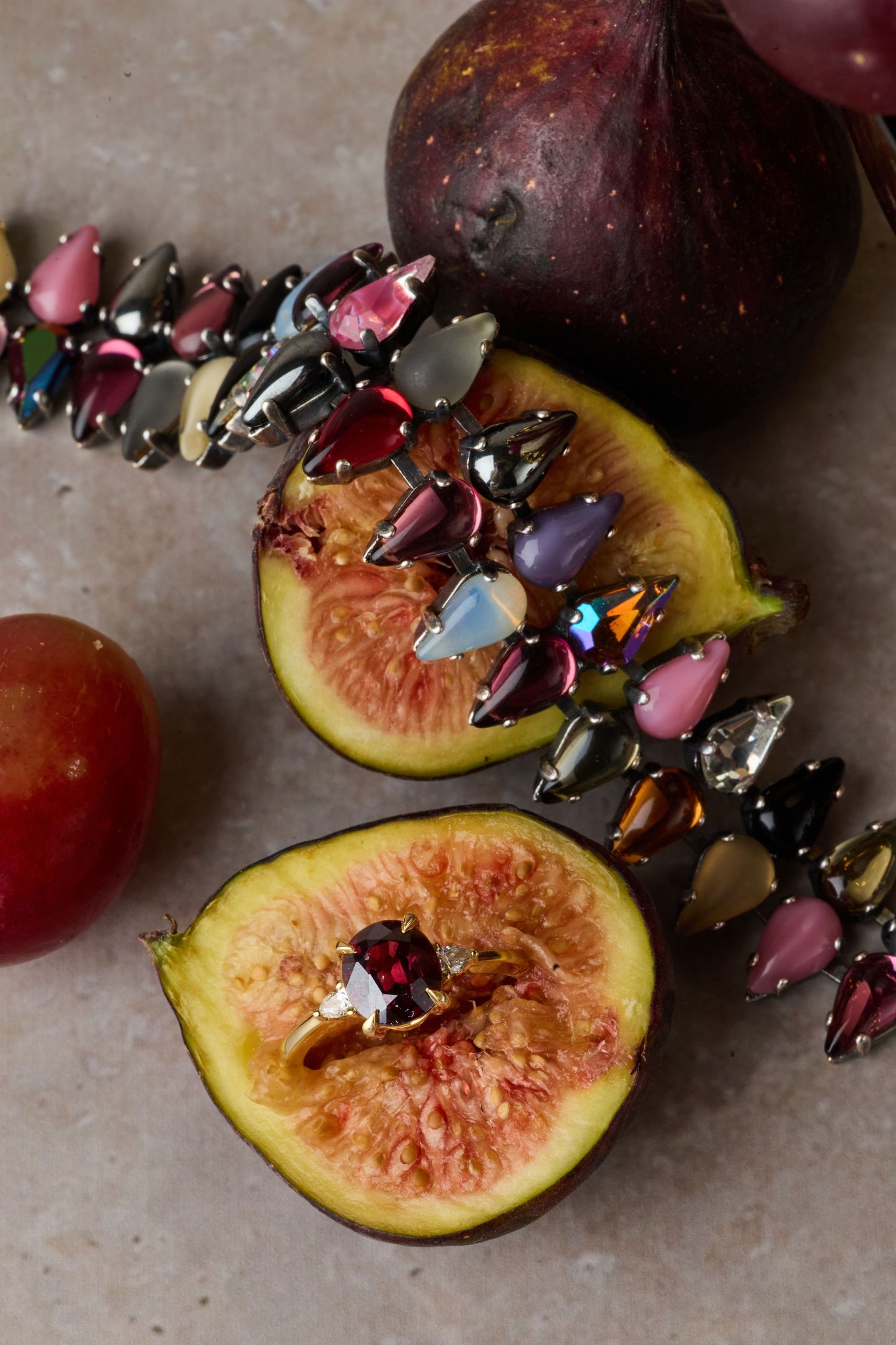 Double Mini Fang Bracelet in Punk Rocks