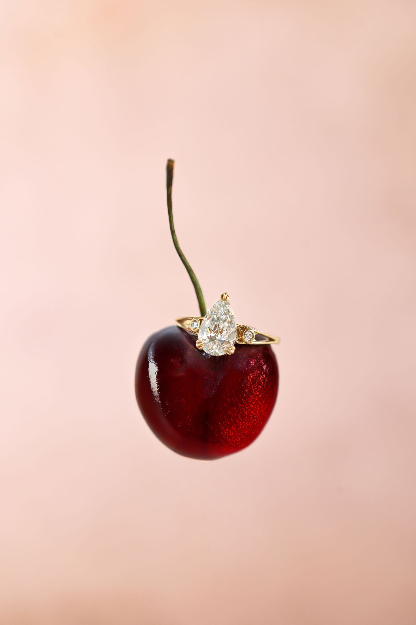 Pear Diamond Michelle Ring