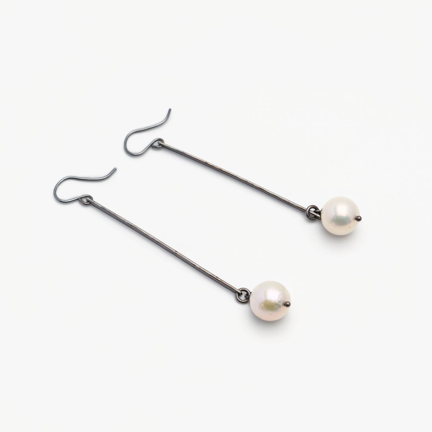 Pearl Bar Dangle Earrings