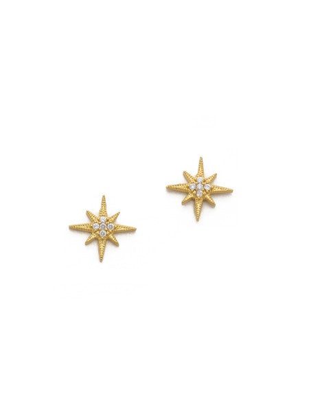 Starburst Stud Earrings