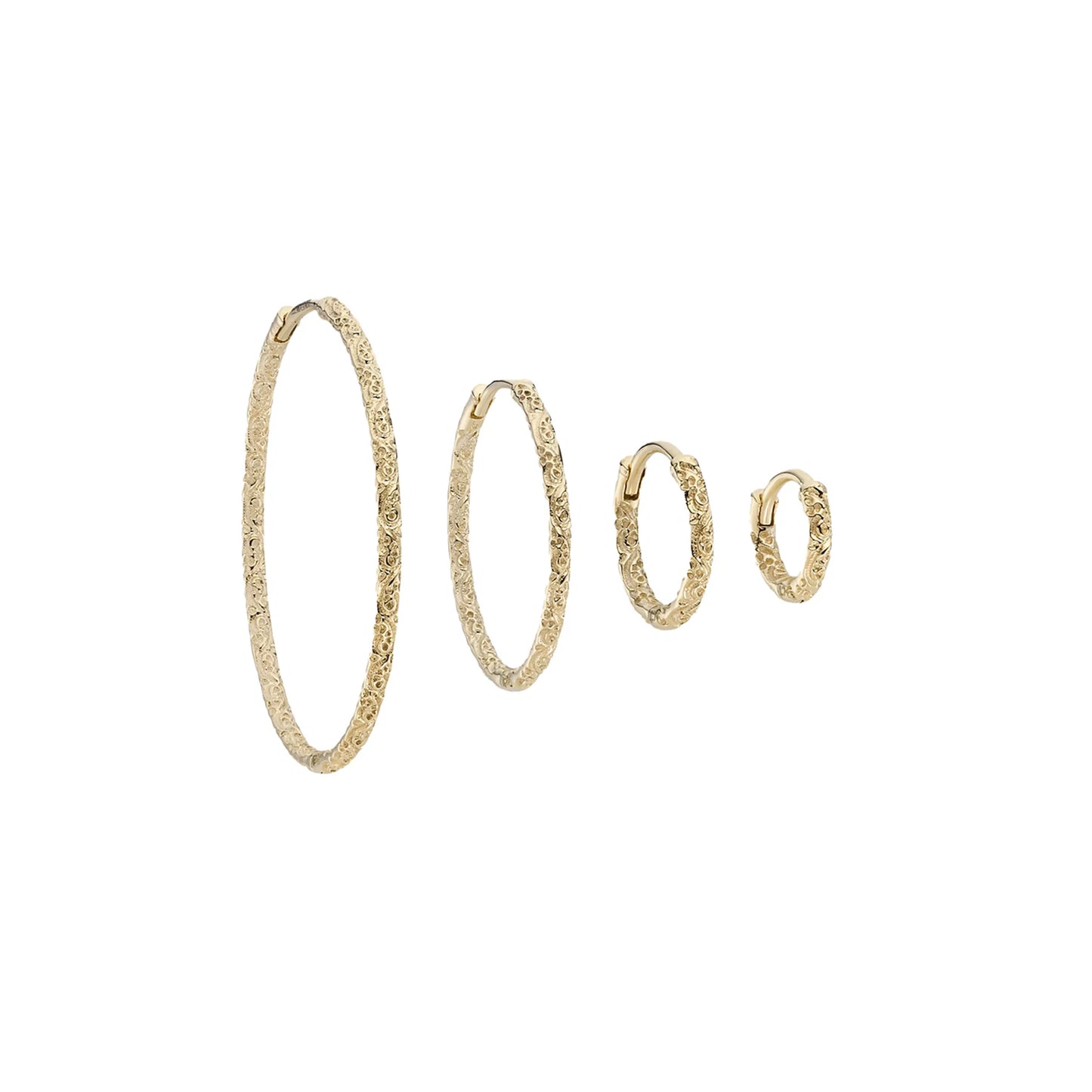 Textured Round Clicker Hoop