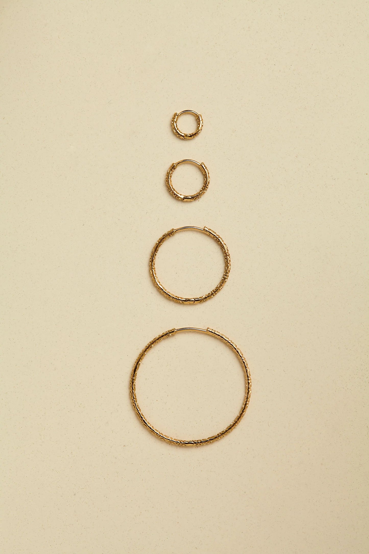 Textured Round Clicker Hoop