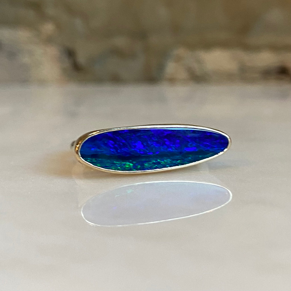 Opal Stone Duo Ring – Adornment + Theory