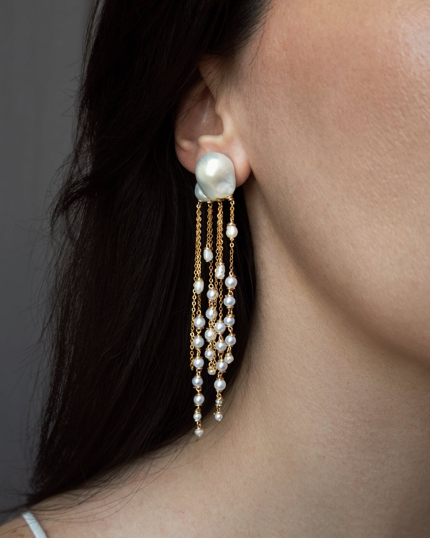 Opal Pearl Earrings