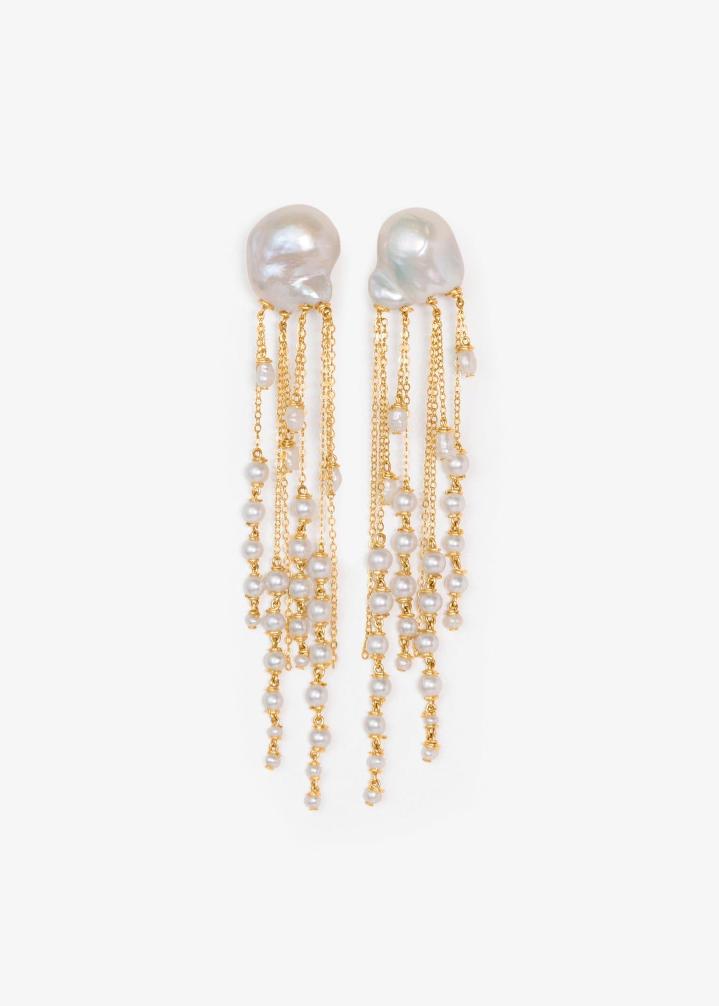 Opal Pearl Earrings