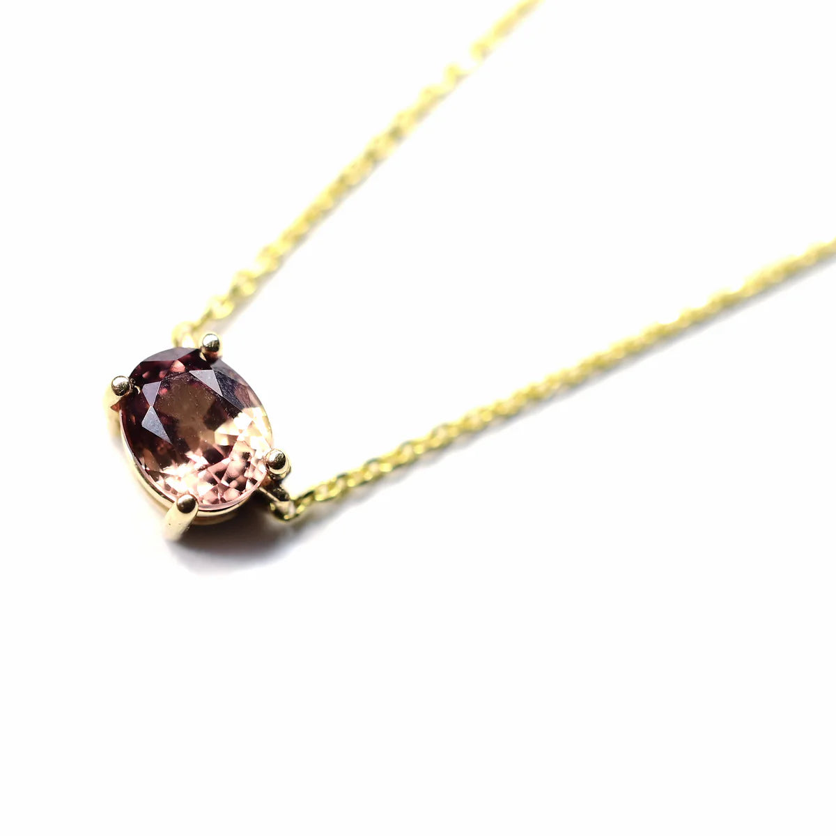 Royal Mile Golden Sapphire Necklace