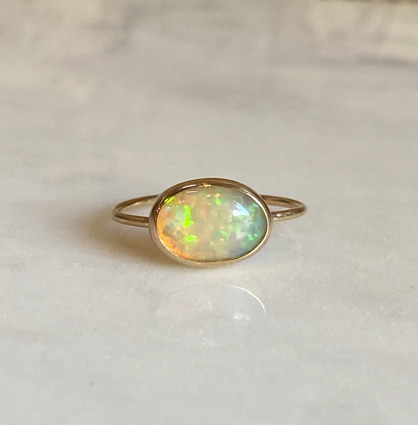 Ethiopian Opal Ring