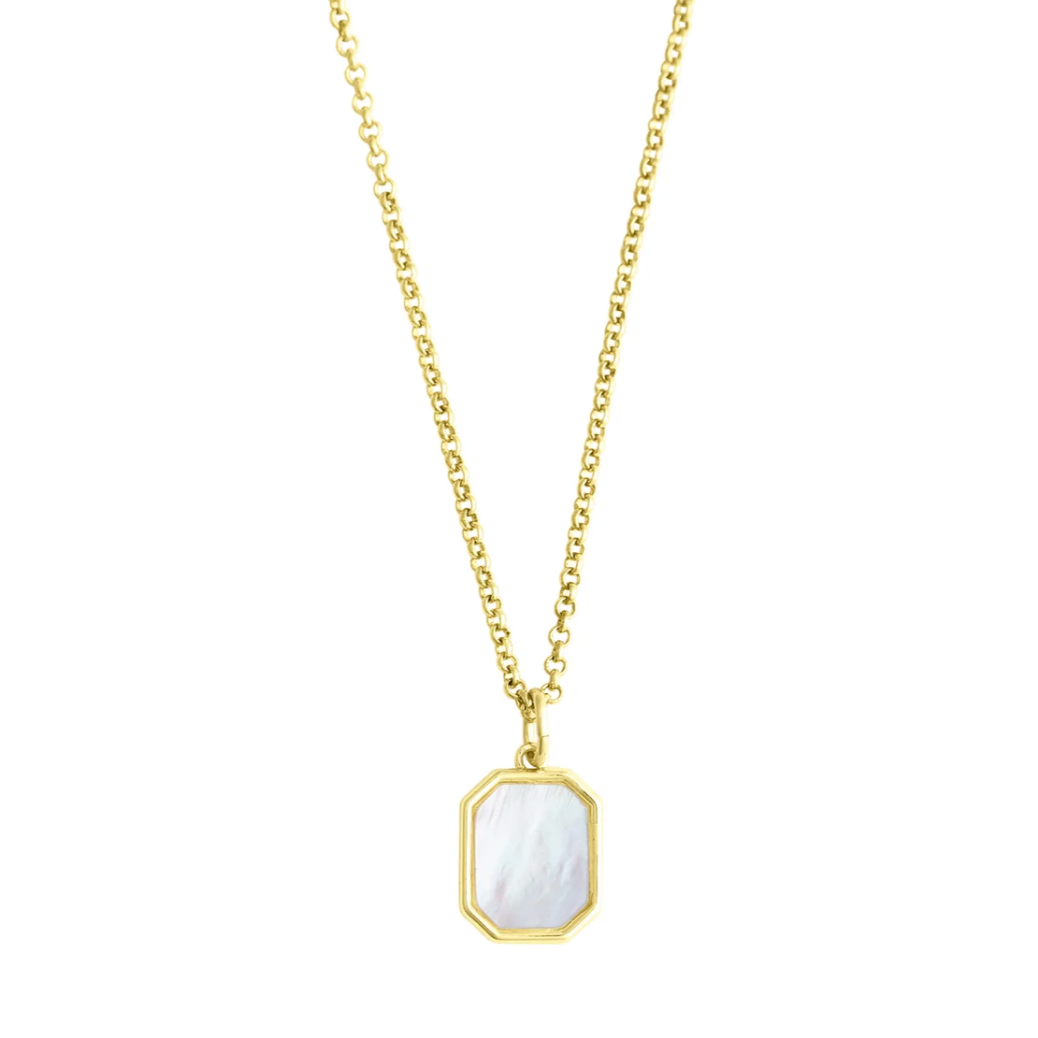 Mother of Pearl Sunrise Necklace