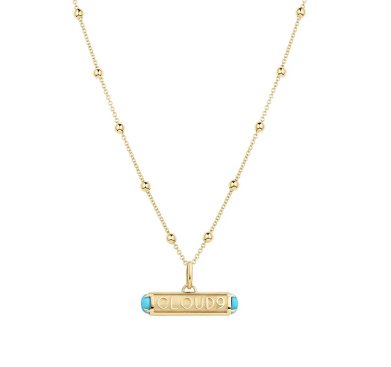 Intentions Name Plate Necklace