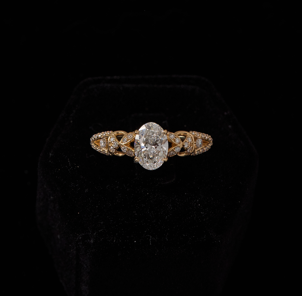 The Viviana Ring- White Diamond