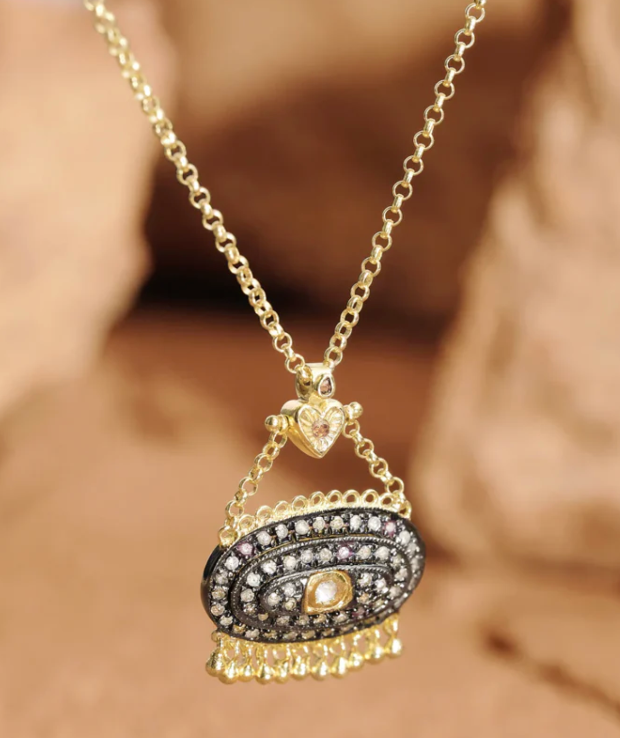 N° 894 Antique Diamond Necklace