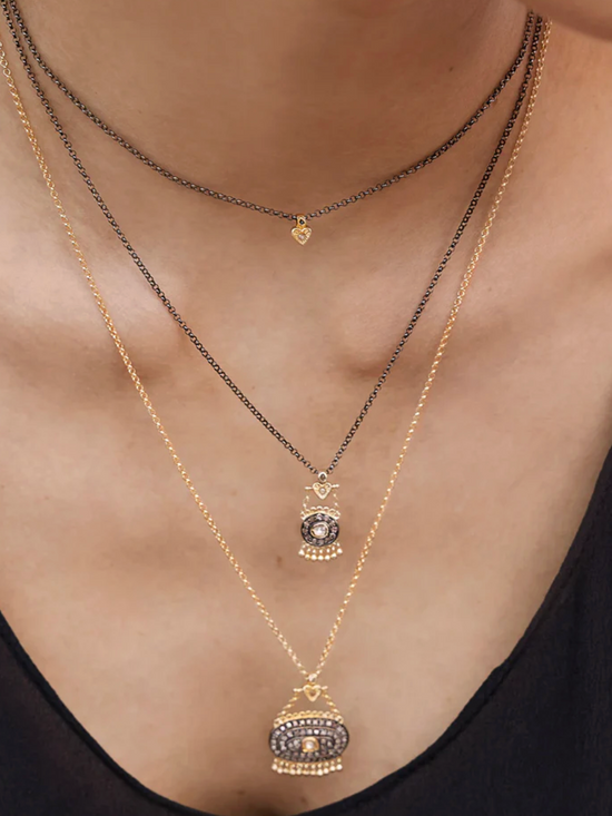 N° 894 Antique Diamond Necklace