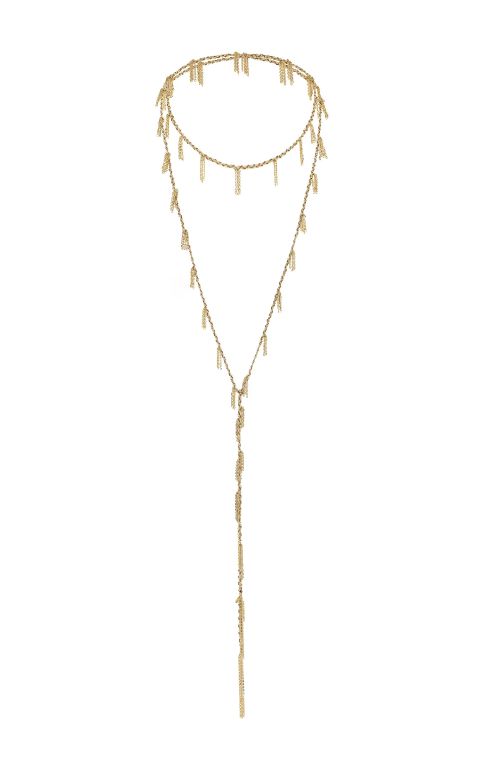 N°944 Wrap Lariat Necklace