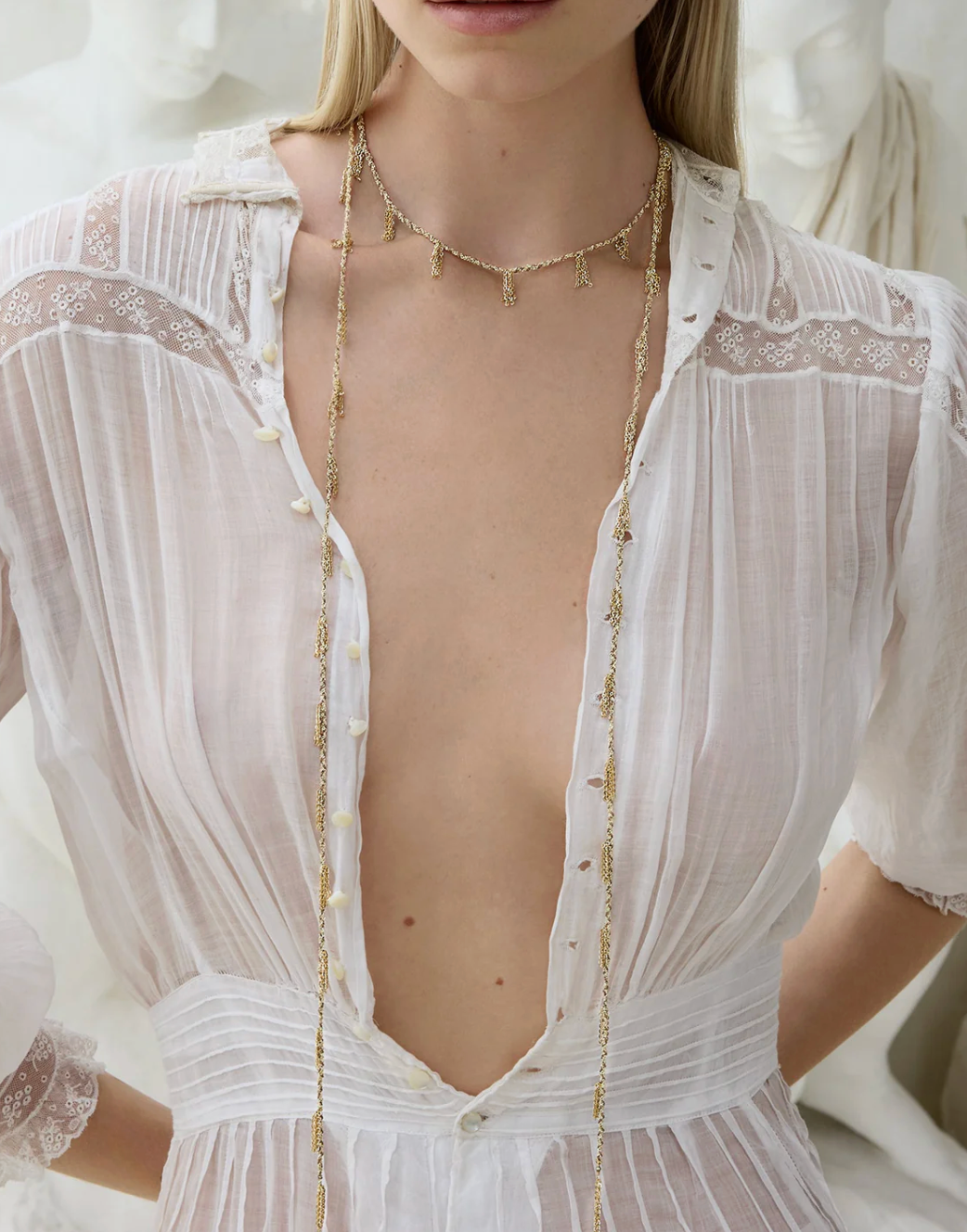 N°944 Wrap Lariat Necklace