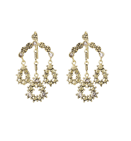 N° 849 Diamond Slice Earrings