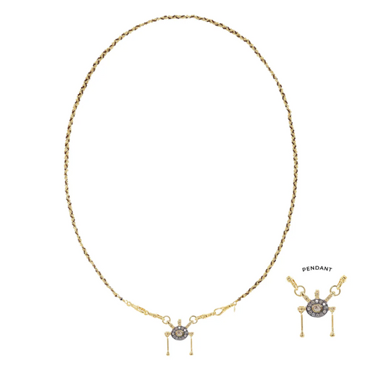 N°990 Antique Diamond Necklace