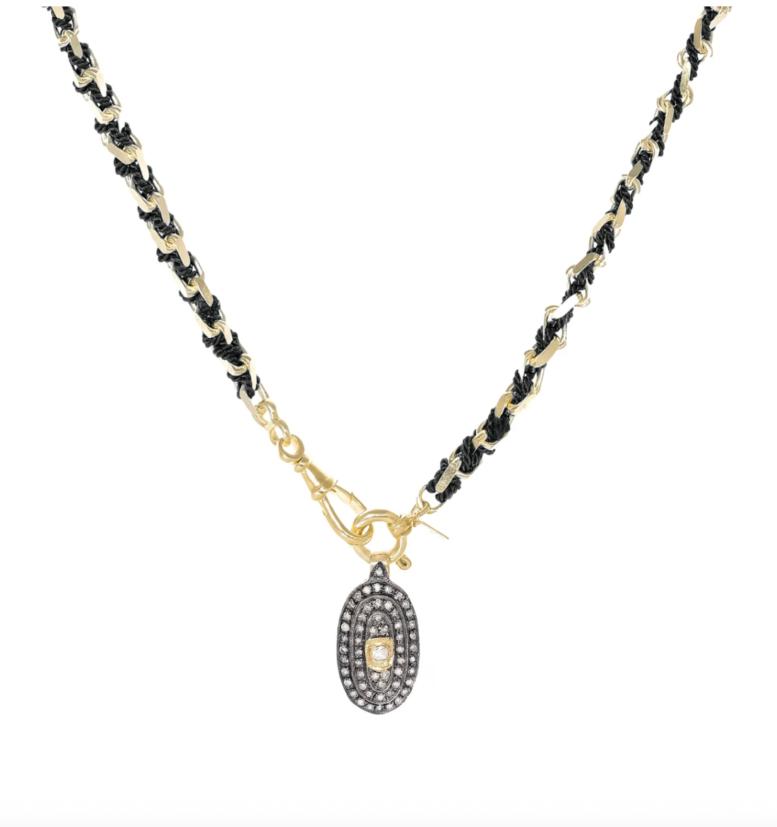 N°951 Diamond Medallion Necklace