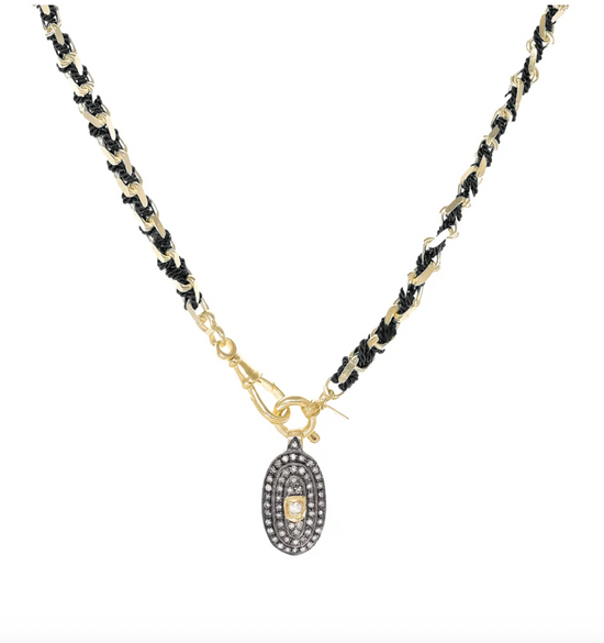 N°951 Diamond Medallion Necklace