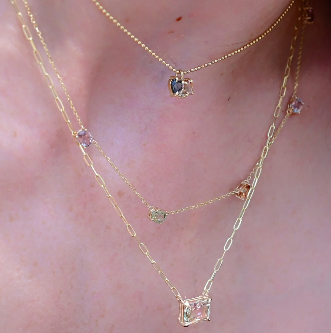 Barra Watermelon Tourmaline Necklace