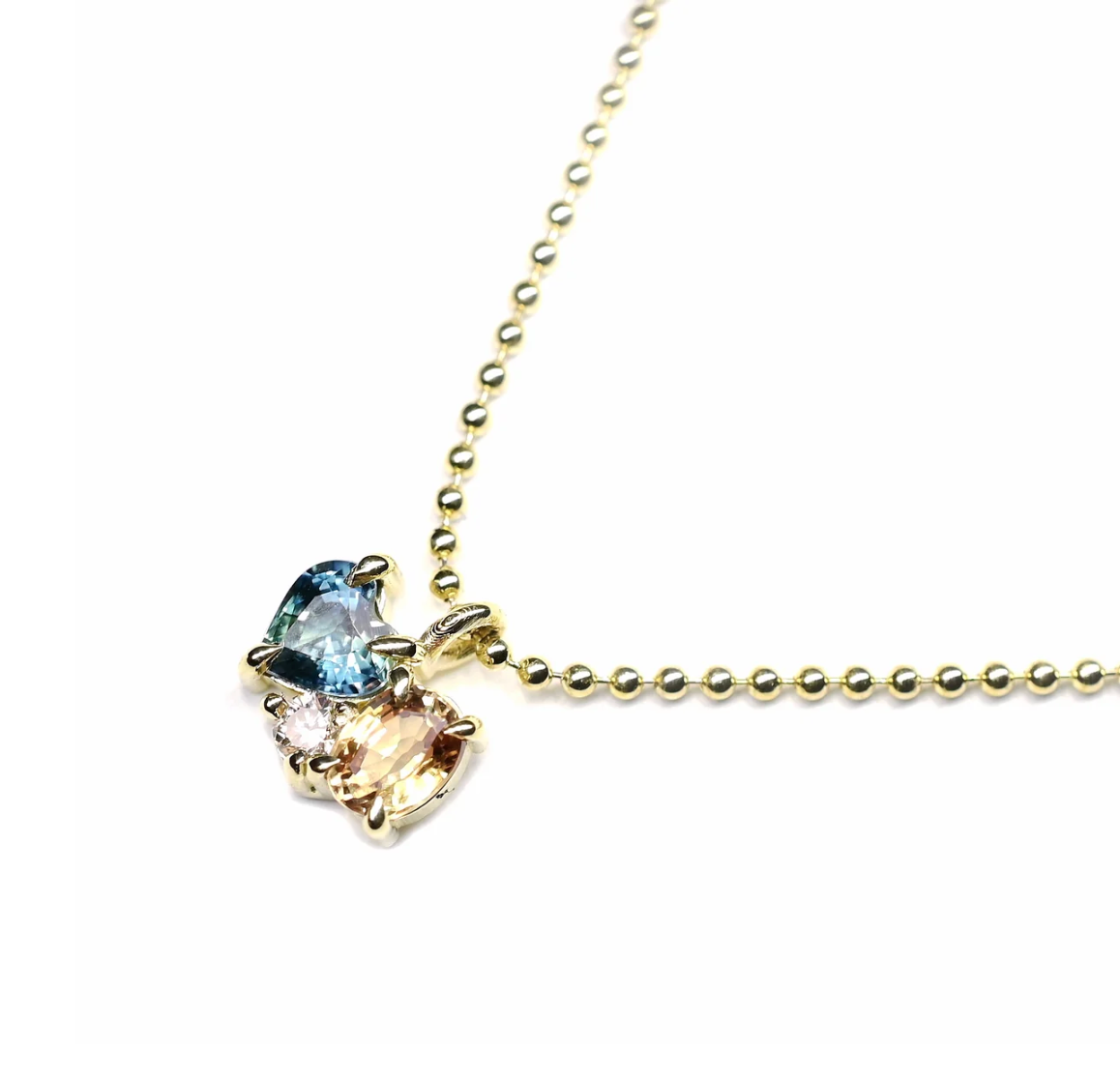 Sapphire Kaleidoscope Pendant
