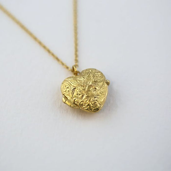 Victorian Keepsake Heart Locket