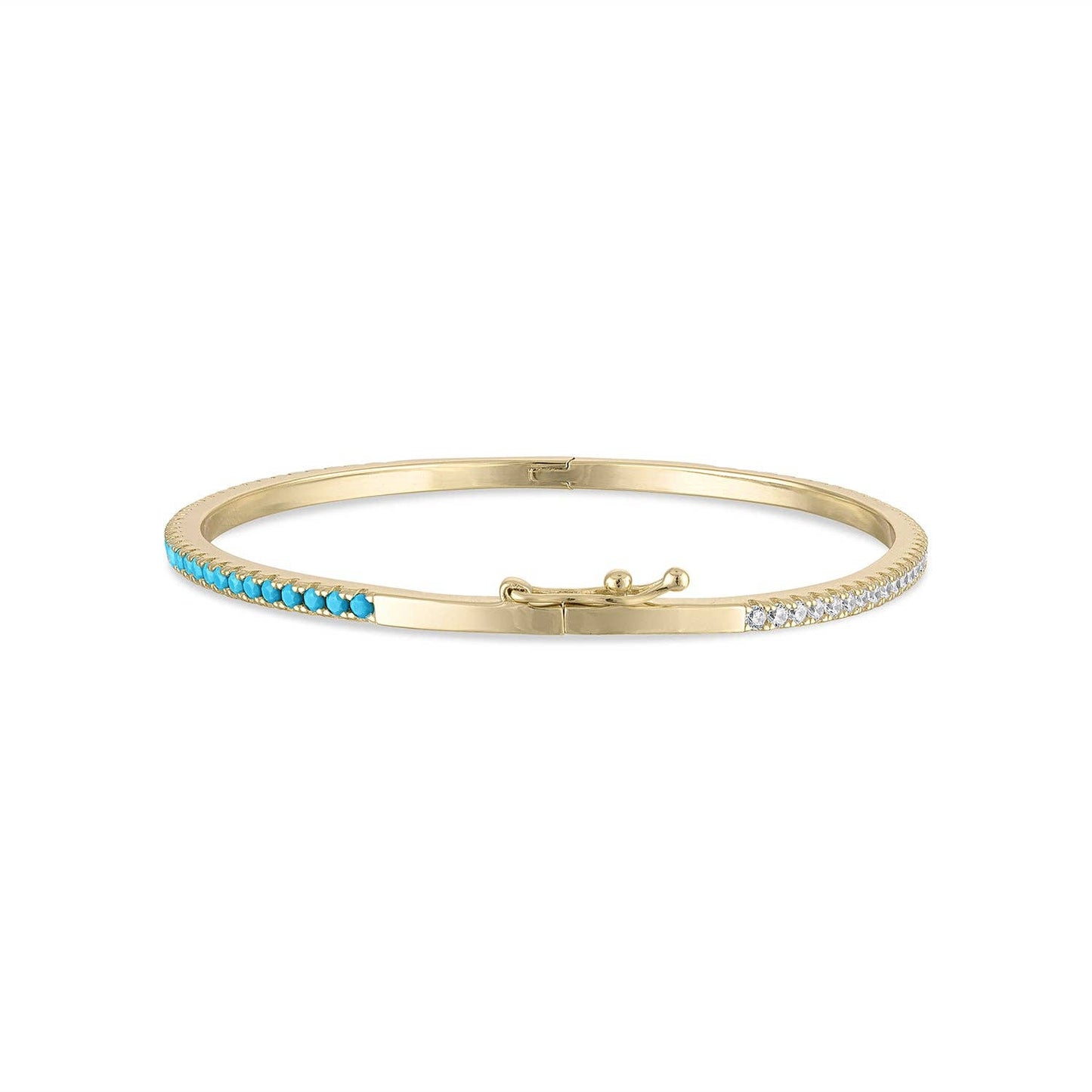 Vermeil 2 in 1 Reversible  Bangle Bracelet