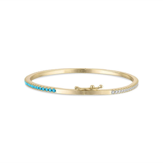 Vermeil 2 in 1 Reversible  Bangle Bracelet