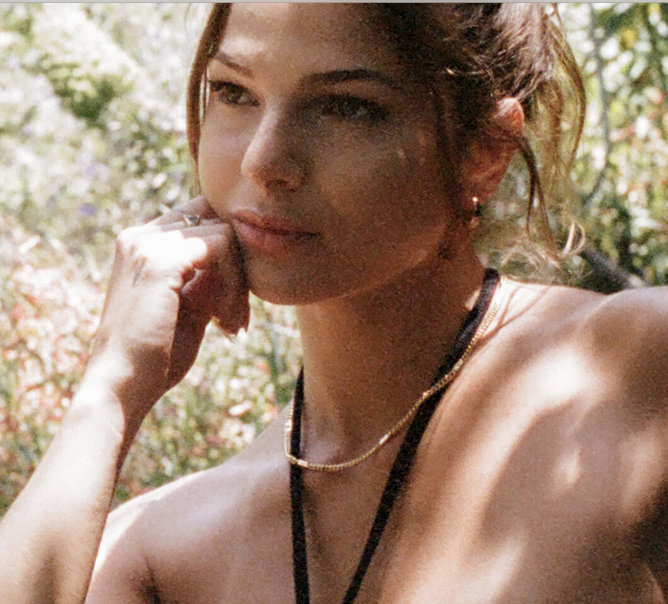 Moonstone Curb Chain