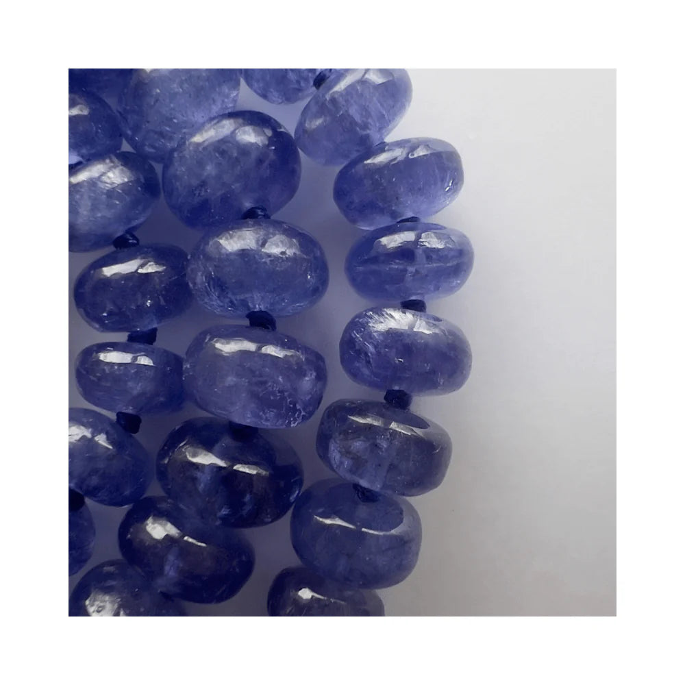 14k Tanzanite Beaded Strand