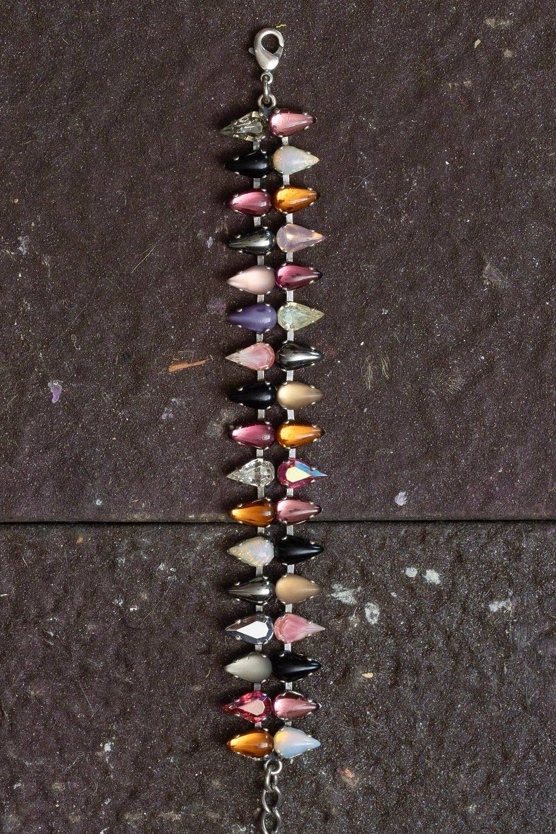 Double Mini Fang Bracelet in Punk Rocks