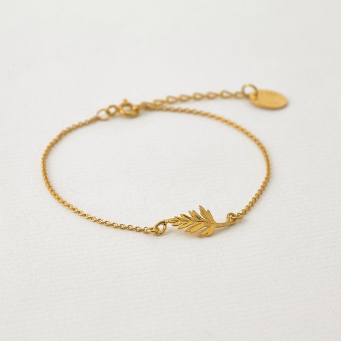 Little Fern Leaf Bracelet