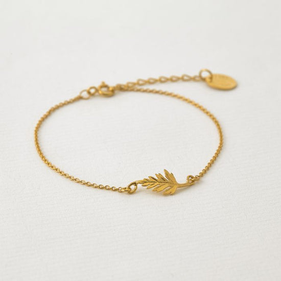 Little Fern Leaf Bracelet