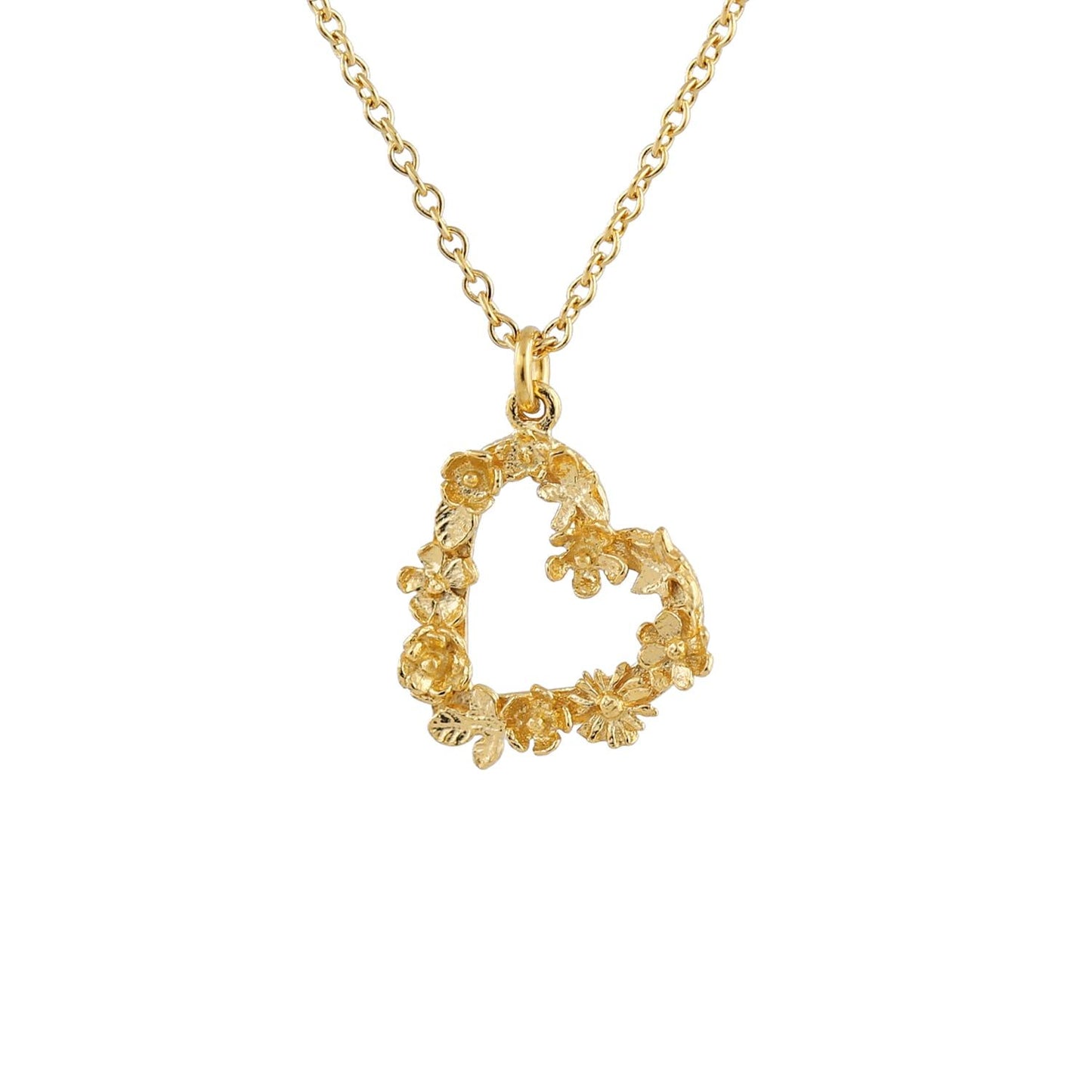 Floral Heart Necklace