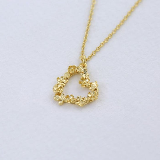 Floral Heart Necklace