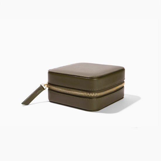 Travel Leather Jewelry Case